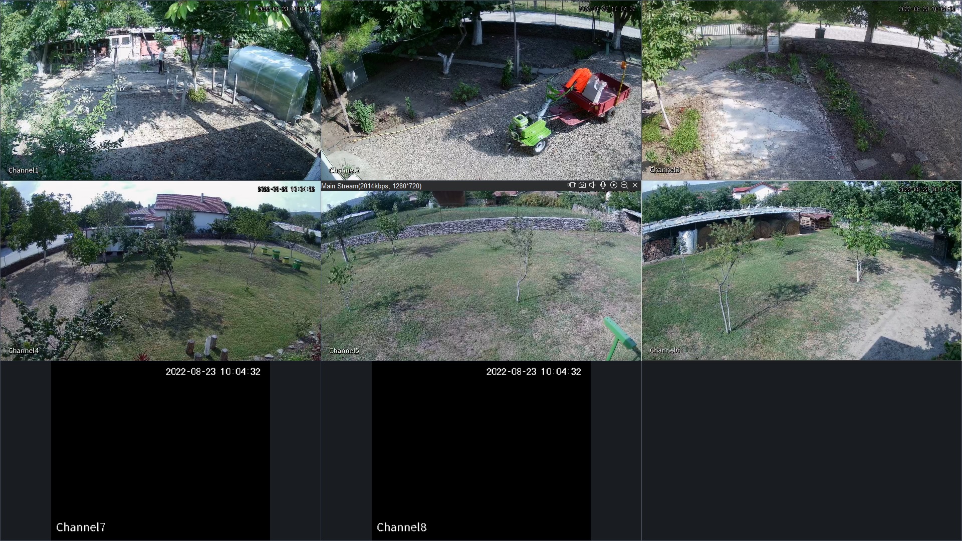 Монтаж на видеонаблюдение за къща в град Девня